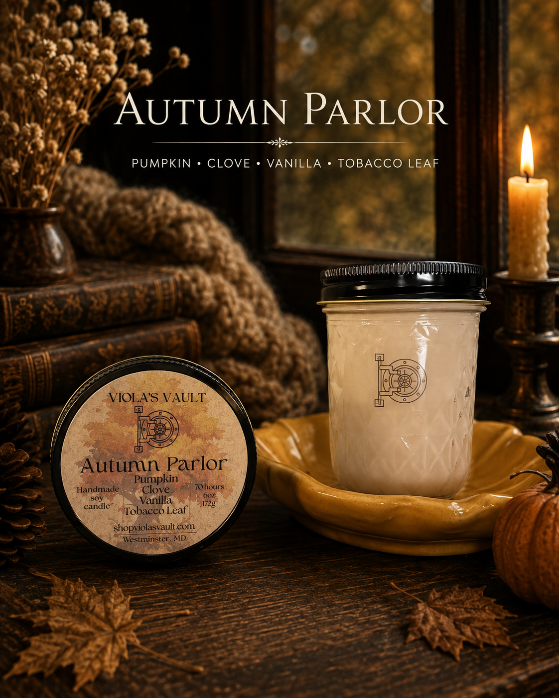 Autumn Parlour Soy Candle