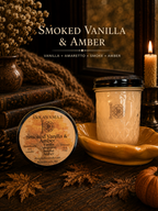 Smoked Vanilla & Amber Soy Candle